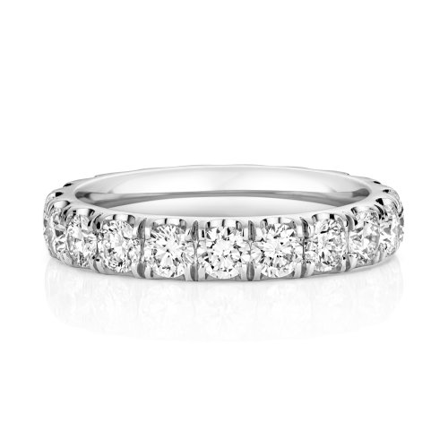 Lab Grown Diamond Set Wedding Ring In Platinum 