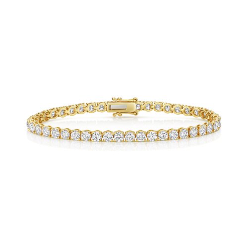 Lab Grown Diamond Bracelet  In 18ct Gold 