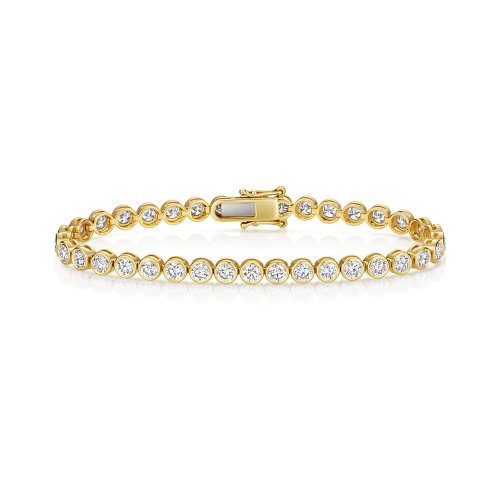 Lab Grown Diamond Bracelet  In 9ct Gold 
