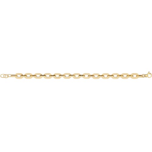9ct Gold Hollow Bracelet 
