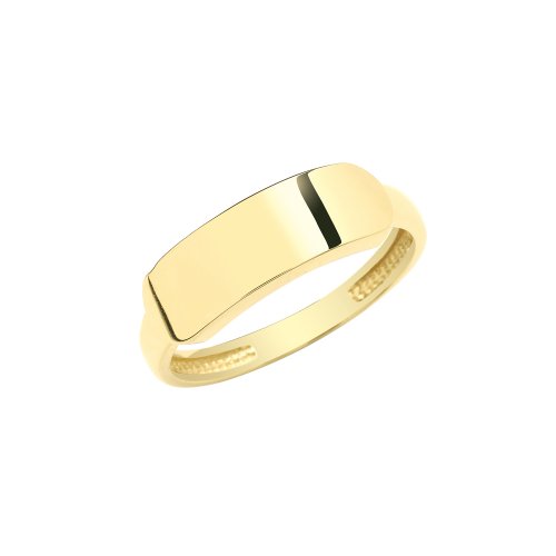 9ct Gold Id Signet Ring 