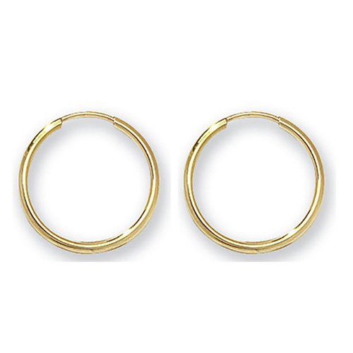 9ct Gold Tube Sleepers 