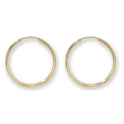 9ct Gold Tube Sleepers 