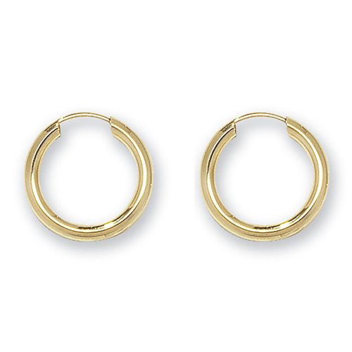 9ct Gold Tube Sleepers 
