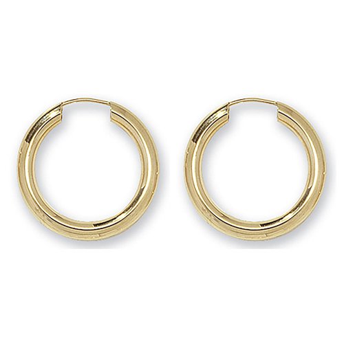 9ct Gold Tube Sleepers 