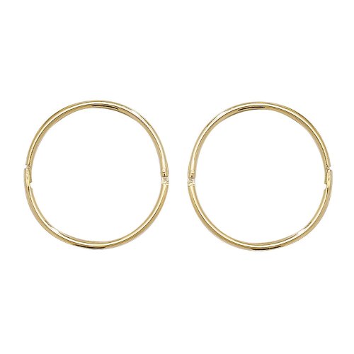 9ct Gold Hinged Sleepers 