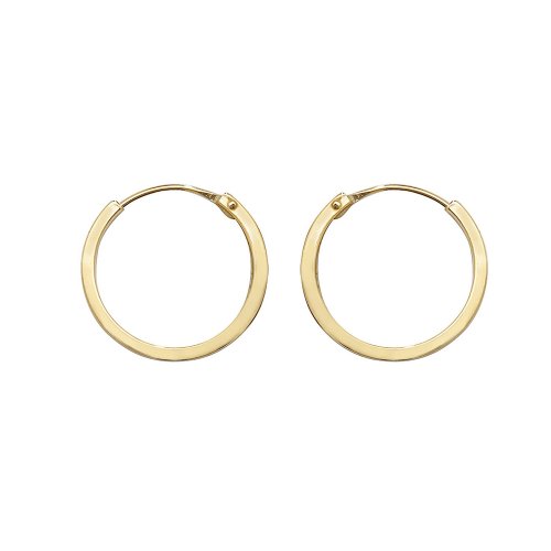 9ct Gold Square Sleepers 
