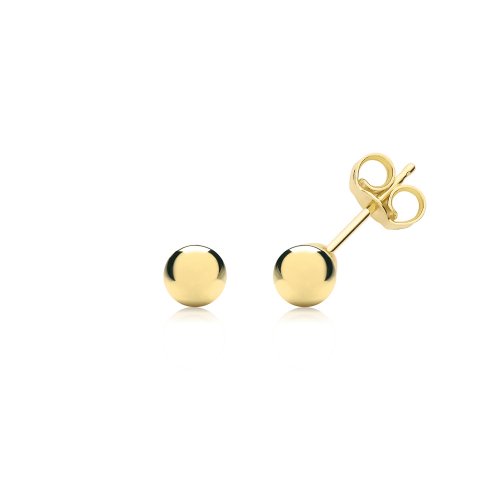 9ct Gold Ball Studs 