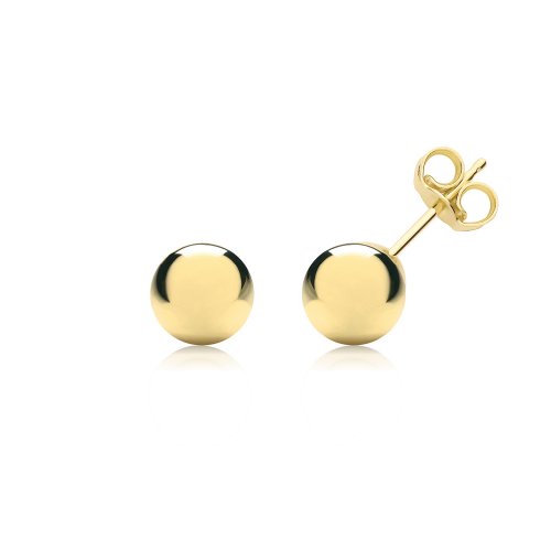 9ct Gold Ball Studs 