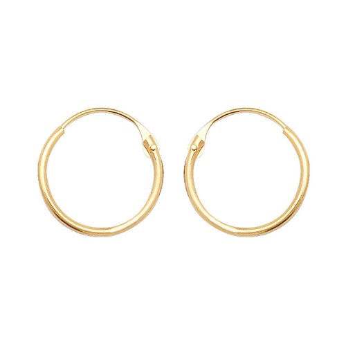 9ct Gold Hinged Sleepers 