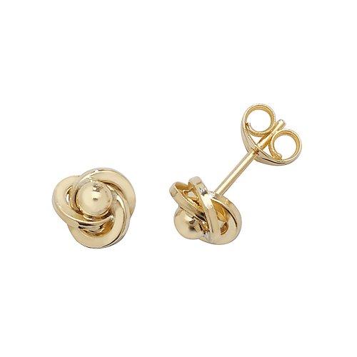 9ct Gold Orbital Studs 