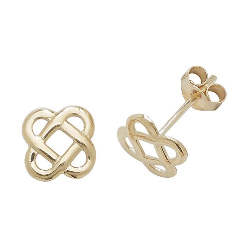 9ct Gold Celtic Studs 