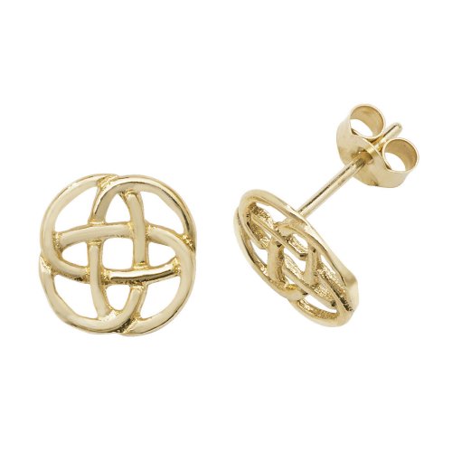 9ct Gold Celtic Studs 