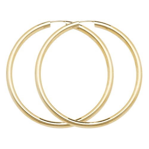 9ct Gold Tube Sleepers 