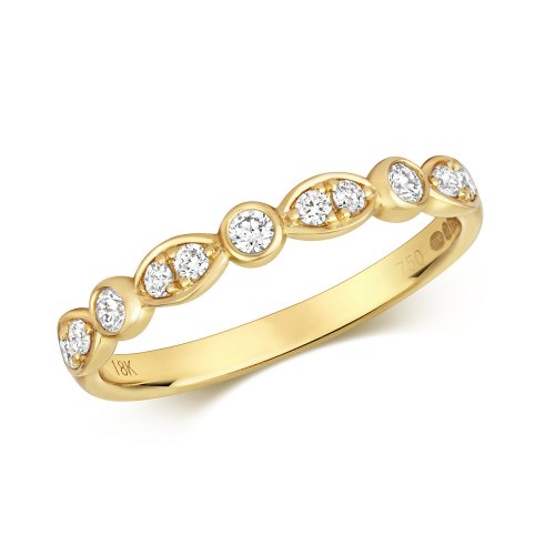 Diamond Ring In 18ct Gold 