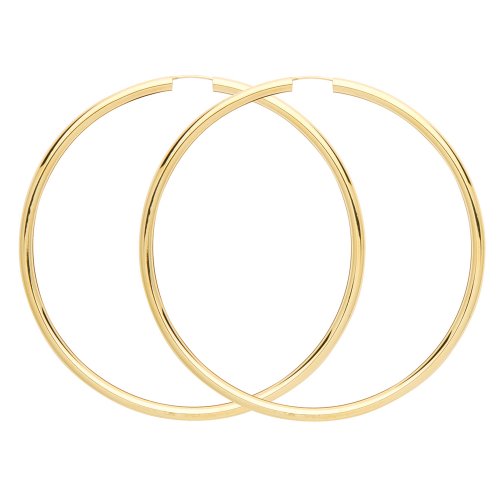 9ct Gold Tube Sleepers 