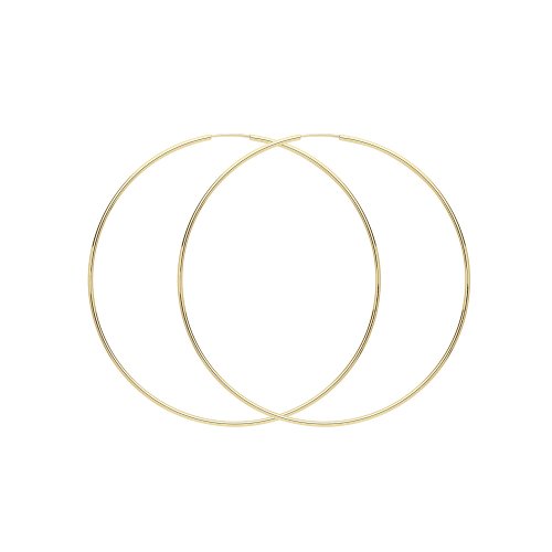 9ct Gold Tube Sleepers 