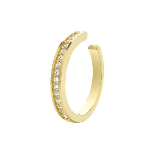 9ct Gold Cz Cartilage Cuff 