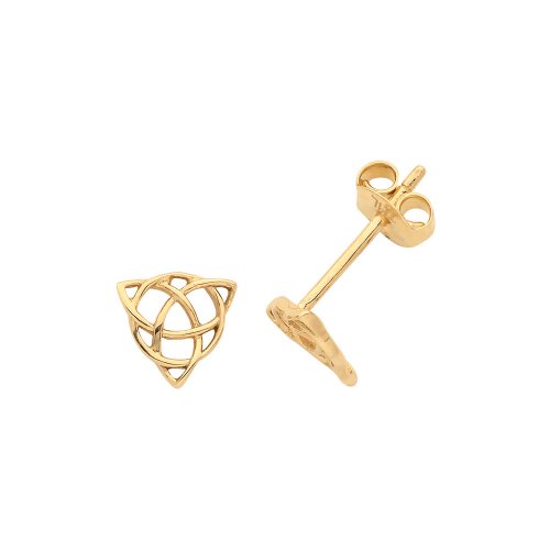 9ct Gold Celtic Studs 
