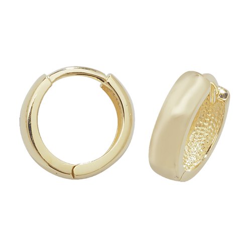 9ct Gold Hinged Hoops 