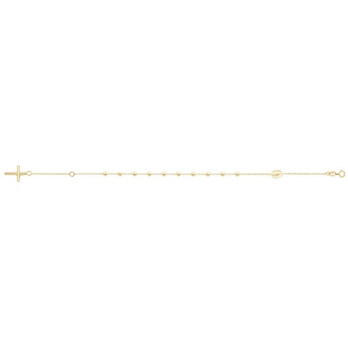 9ct Gold Rosary Bracelet 