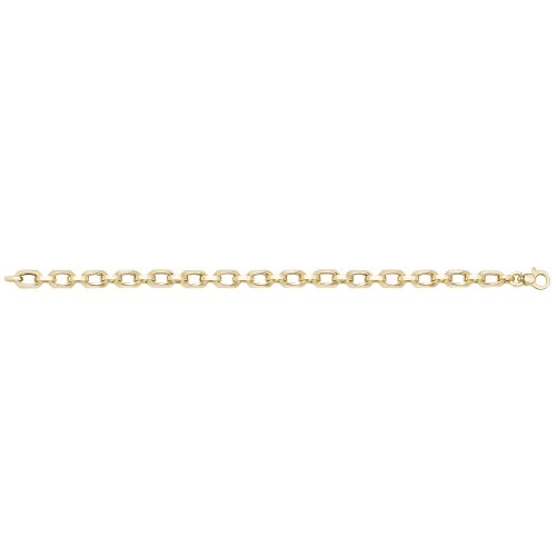 9ct Gold Hexagon Linked Bracelet 