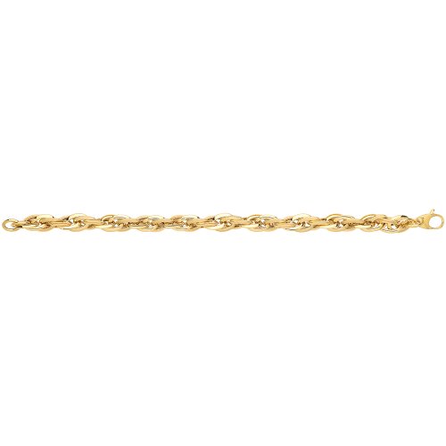 9ct Gold Entwined Fancy Bracelet 