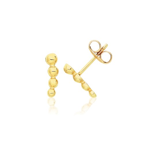 9ct Gold Bobble Studs 