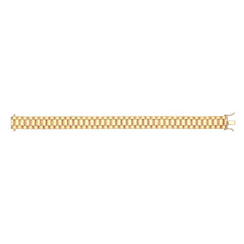 9ct Gold Gents' Watch Strap Braclet 