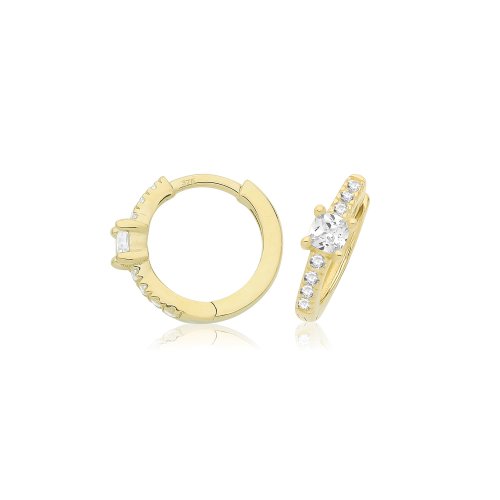 9ct Gold Clicker Hoops 