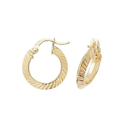 9ct Gold Hoops 