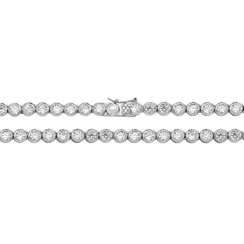 Silver Cz Money Chain 