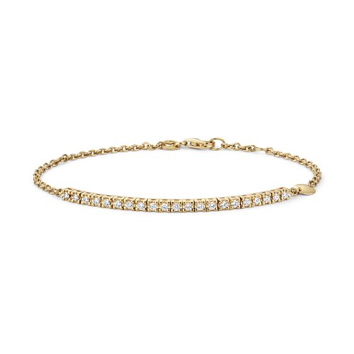 Diamond Bracelet In 18ct Gold 