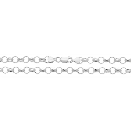 Silver Round Belcher Chain 