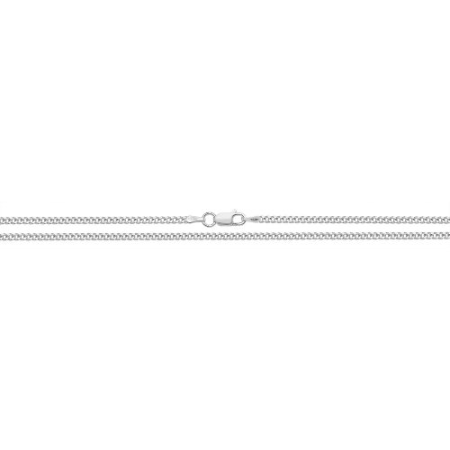 Silver Fine Curb Chain 