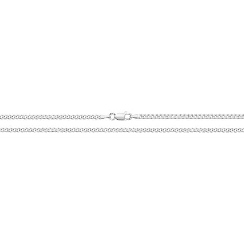 Silver Light Curb Chain 