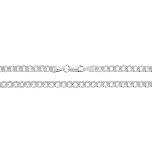 Silver Light Curb Chain 