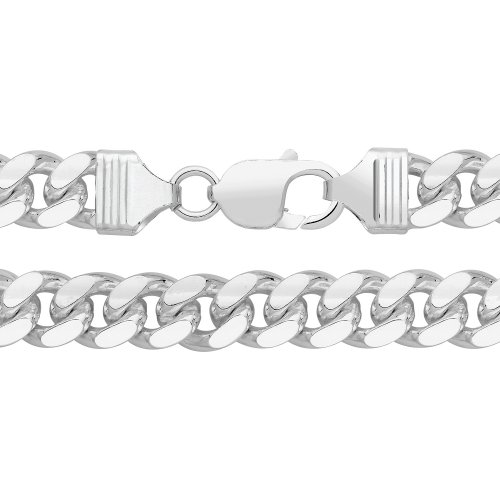 Silver Curb Cuban Chain 
