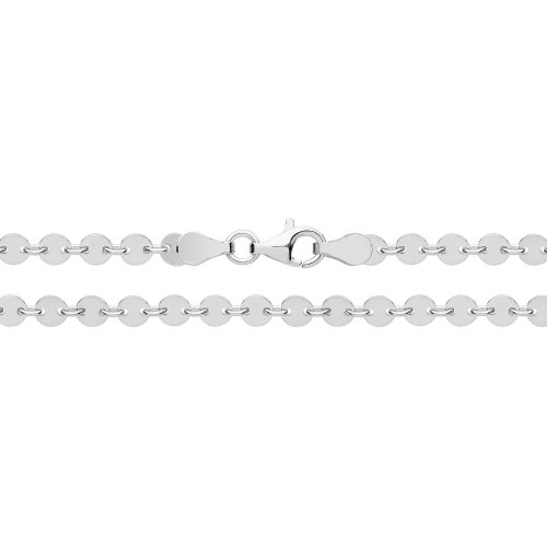 Silver Disc Chain 