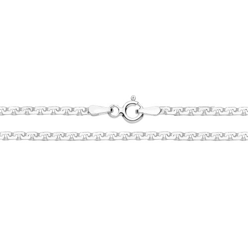 Silver Cobra Square Chain 