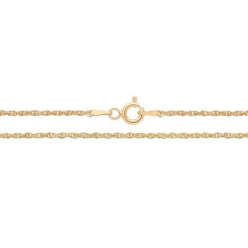 Silver Yellow Gold Plated Pow Chain 