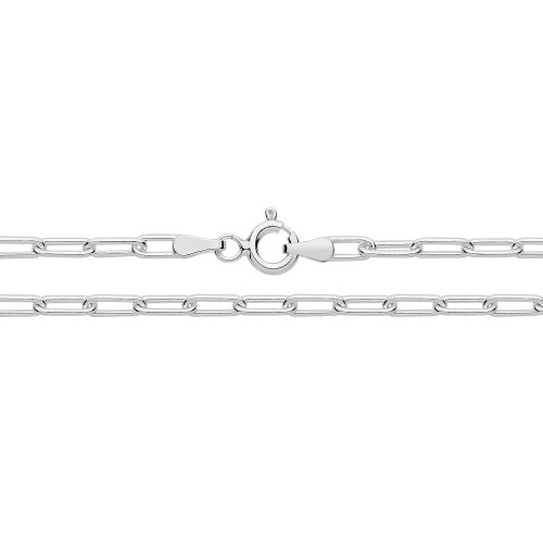 Silver Paper Clip Chain 