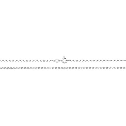 Silver Faceted Belcher Chain 