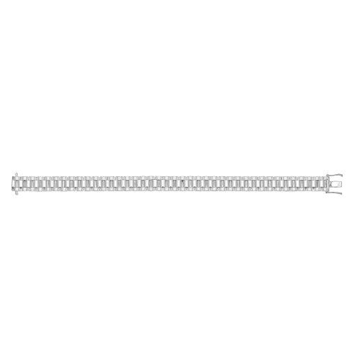 Silver Watch Strap Bracelet 