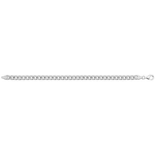 Silver Curb Bracelet 