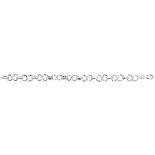 Silver Infinity Link Bracelet 