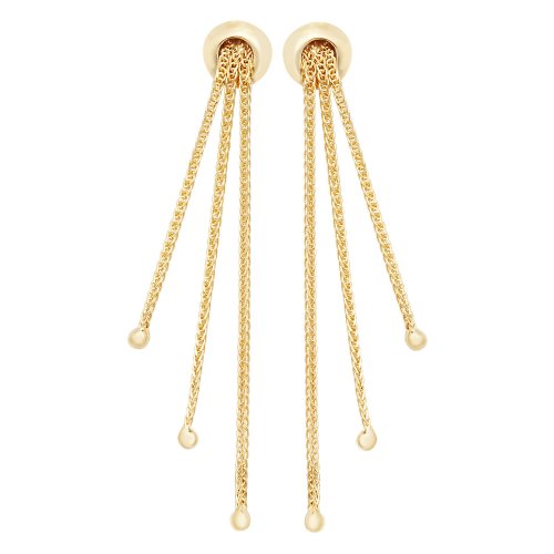 9ct Gold Triple Chain Drops 