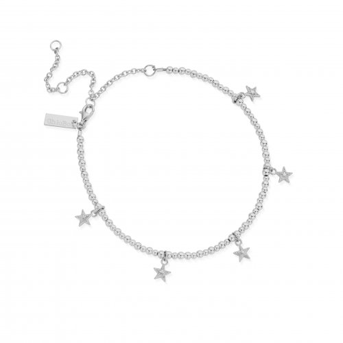 Chlobo Mini Cute Multi Star Anklet