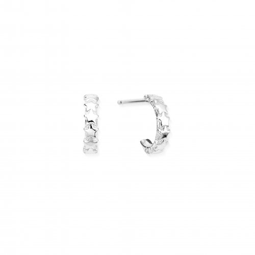 Chlobo Tiny Multi Star Huggie Hoops