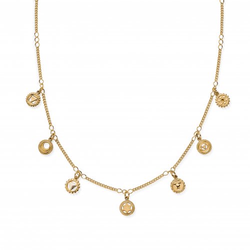 Chlobo Gold Positive Vibes Necklace